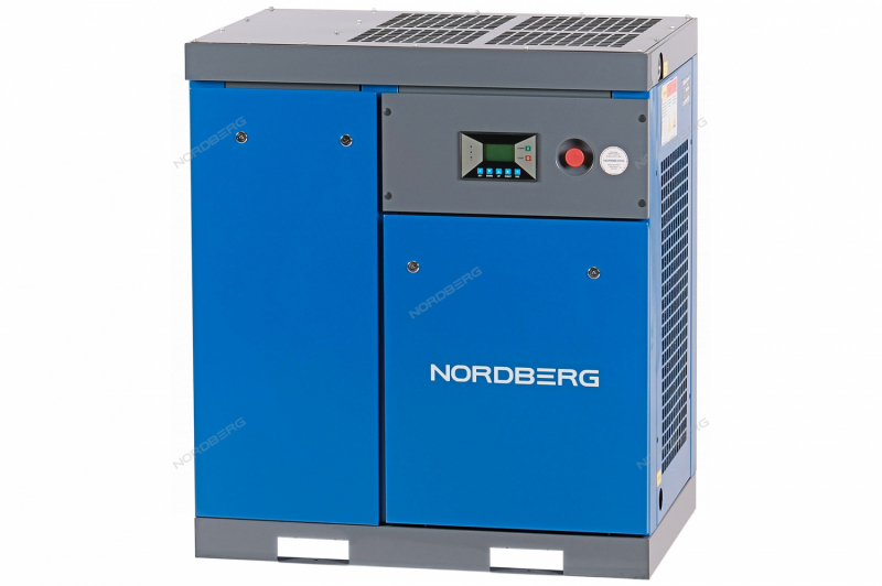 Винтовой компрессор Nordberg NCB30, 22 кВт, 10 бар, 3085 л/мин, IP23 Винтовой компрессор Nordberg NCB30, 22 кВт, 10 бар, 3085 л/мин, IP23