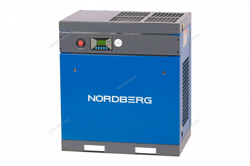 Винтовой компрессор Nordberg NCB20, 15 кВт, 10 бар, 2150 л/мин, IP23 Винтовой компрессор Nordberg NCB20, 15 кВт, 10 бар, 2150 л/мин, IP23